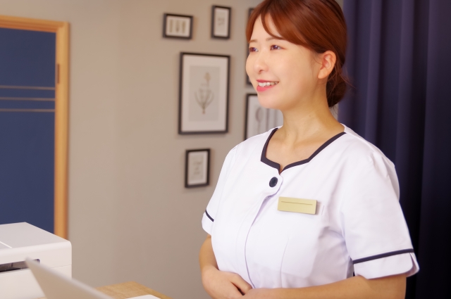 グラマラスパッツ立ち仕事